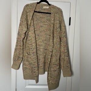 Quinn + Willow Sparkly Confetti Cardigan